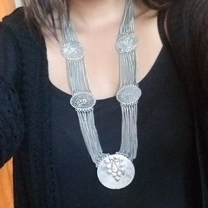 🟣 Sliver Necklace▪️⚪️▪️